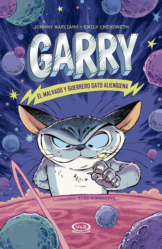 Garry, el Malvado y Guerrero Gato Alienígena