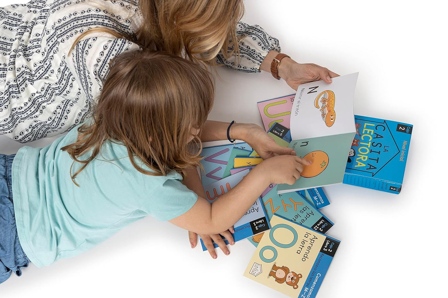 La casita lectora Caja 2: Reconozco las letras M-Z (Nivel inicial)