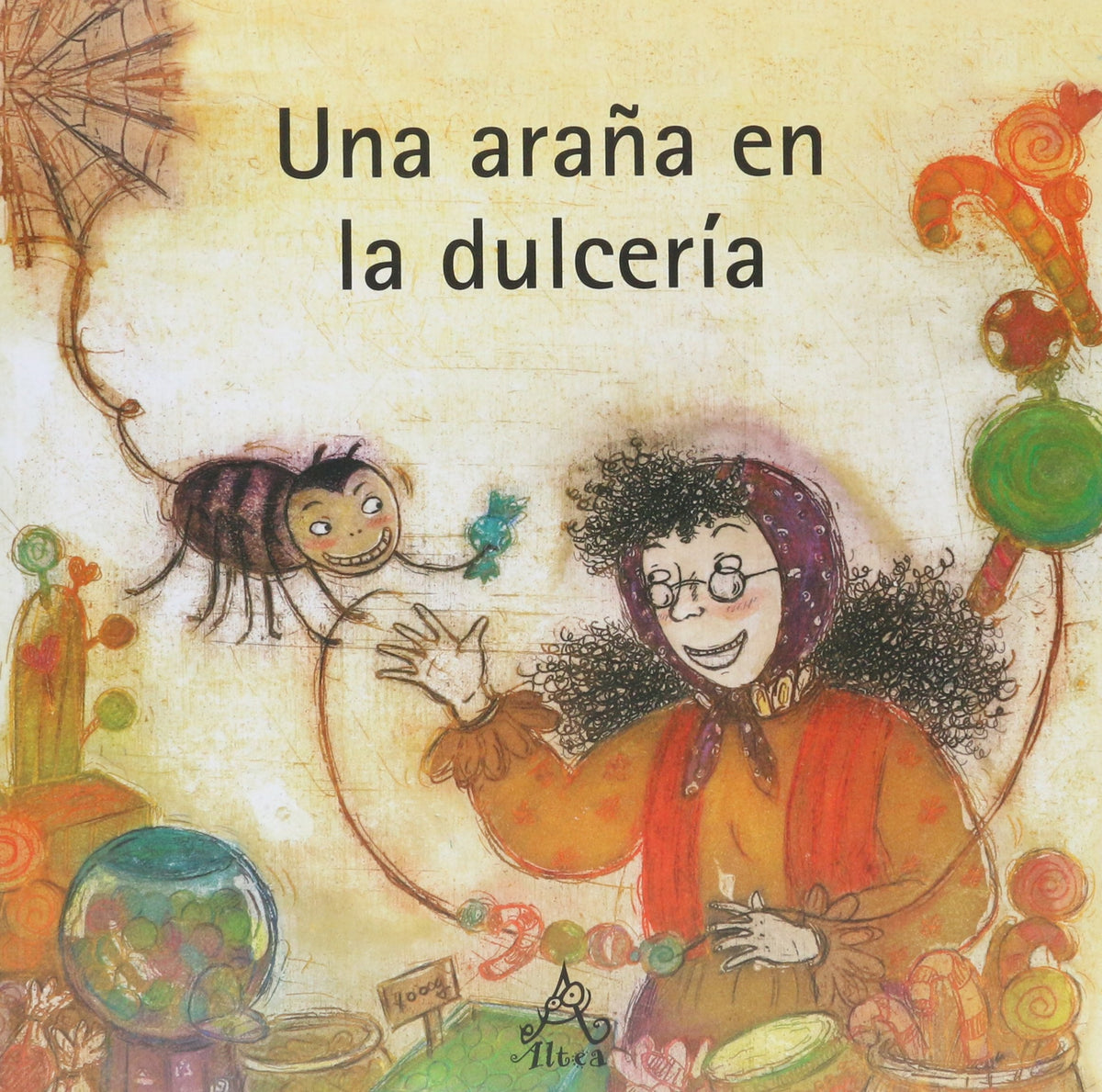 Una arana en la dulceria