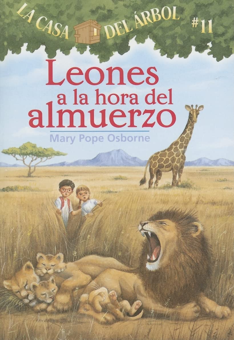 Leones a la hora del almuerzo
