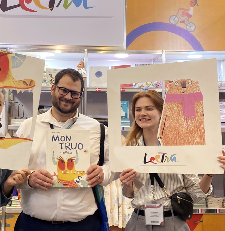 Lulo Libros Team at Guadalajara Fair