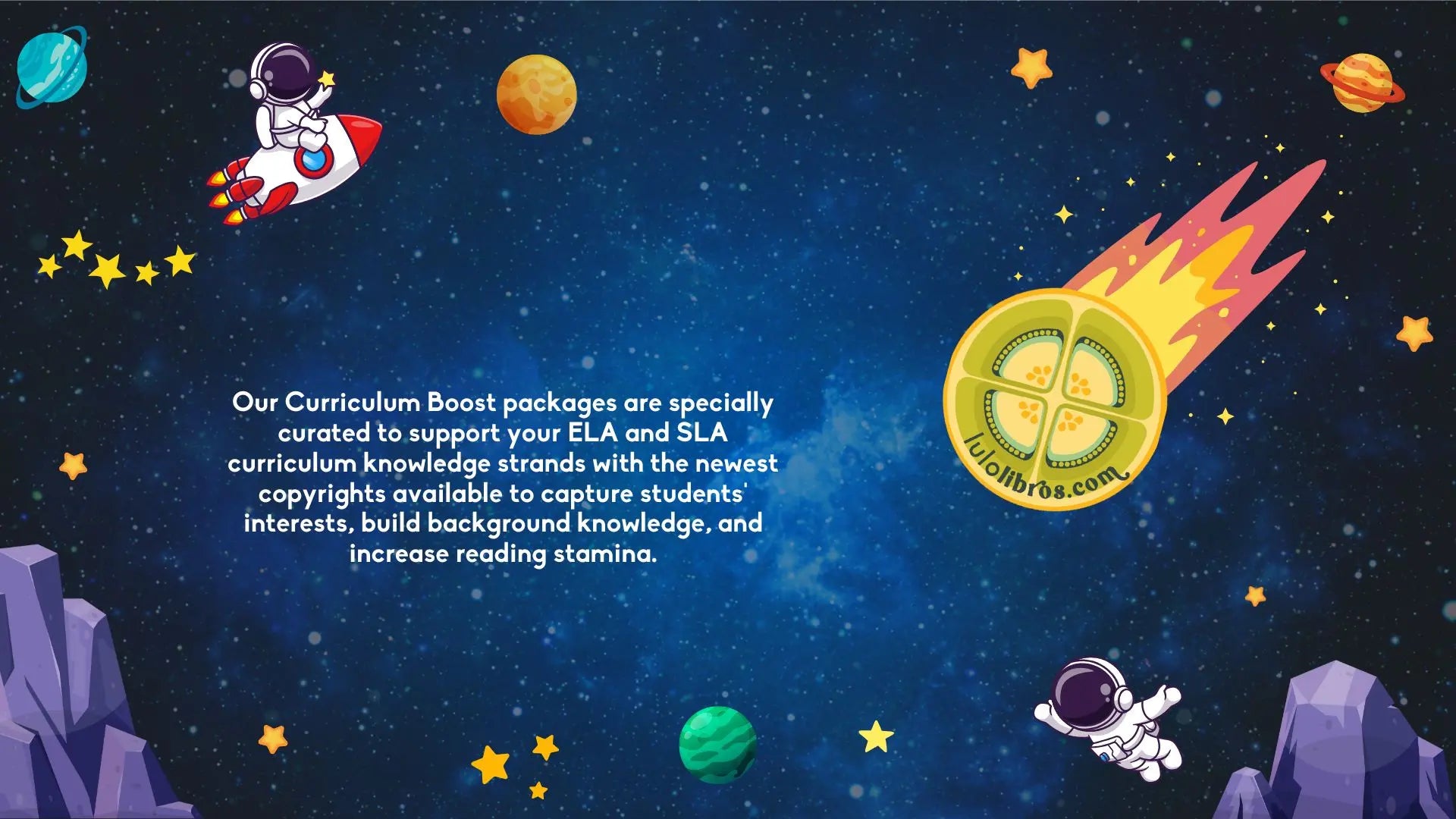 What are Curriculum Boost Packages