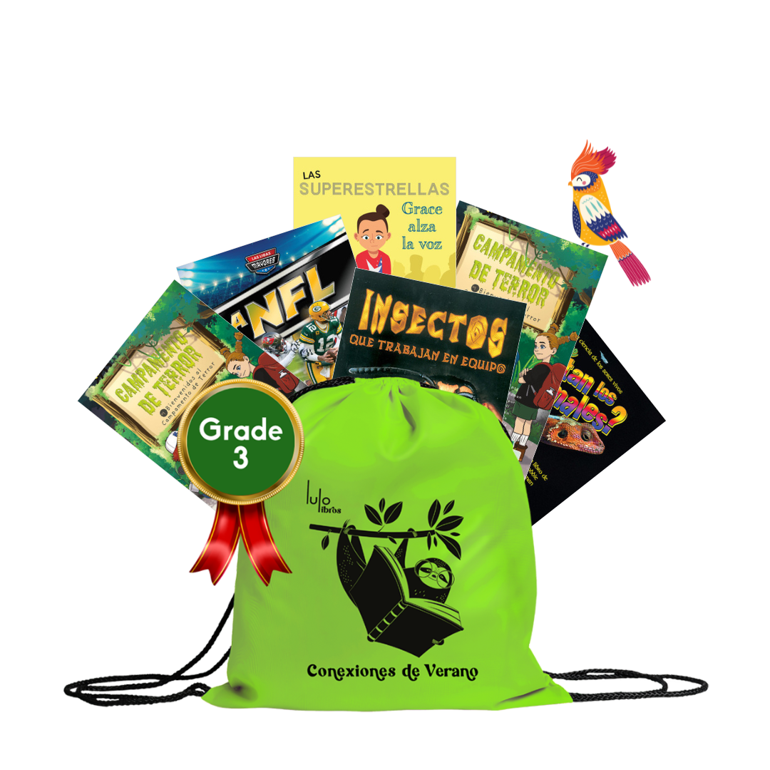 Spanish Grade 3 Summer Connections Gold Backpack