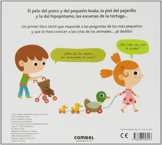back cover pequeanimales al dedillo available at Lulo Libros