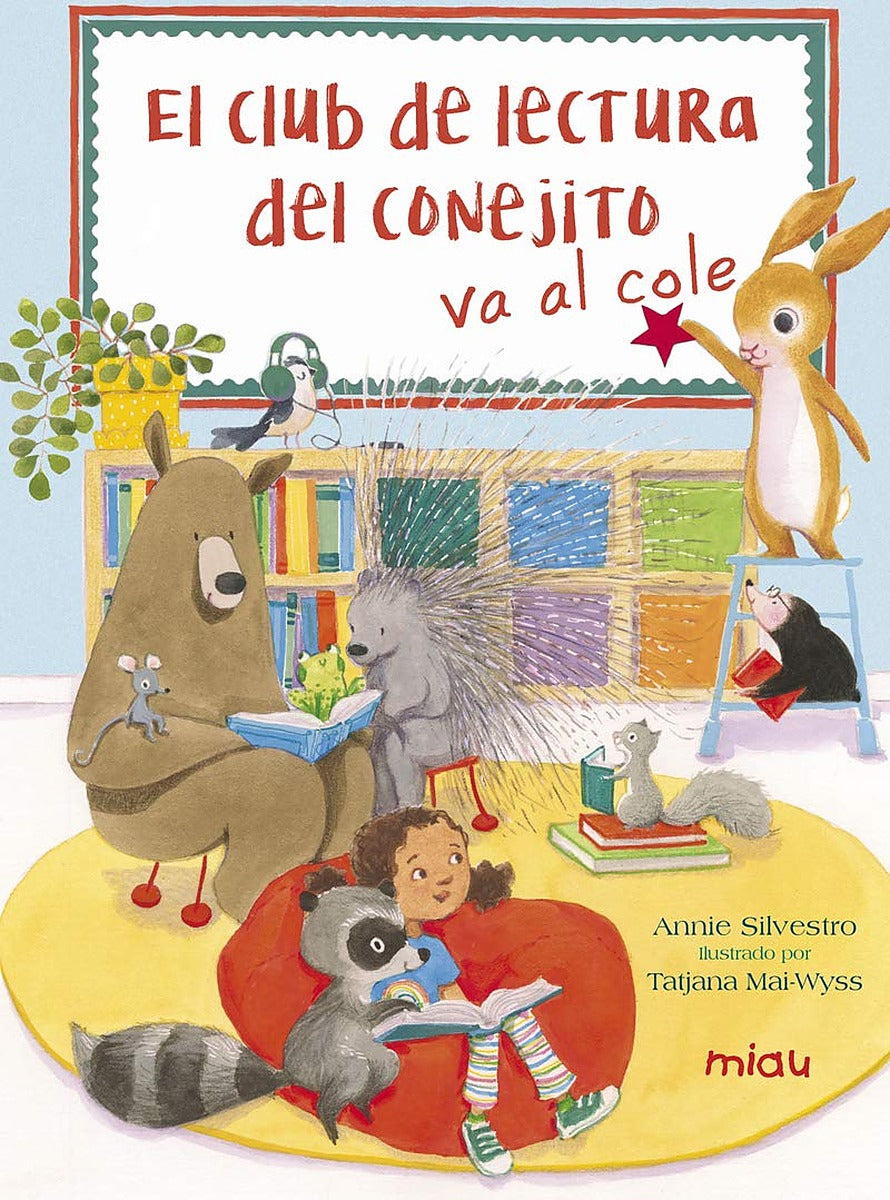 El club de lectura del conejito va al cole