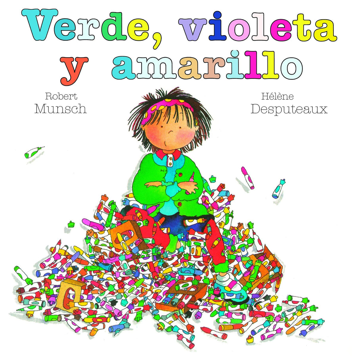 Verde, Violeta y Amarillo