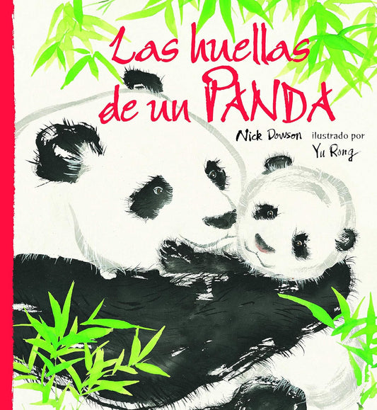 Las huellas de un panda