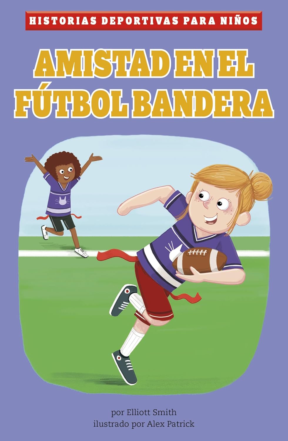 Amistad en el fútbol bandera