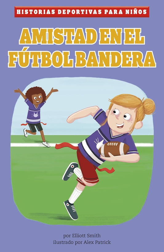 Amistad en el fútbol bandera