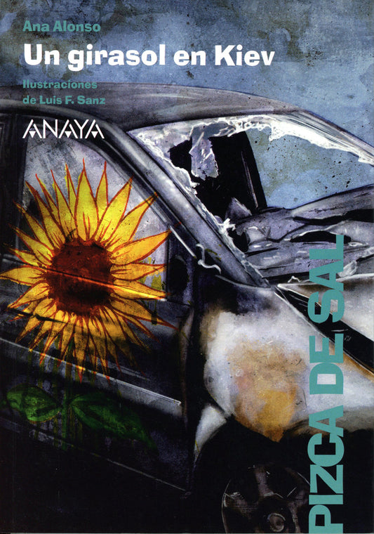 Un girasol en Kiev