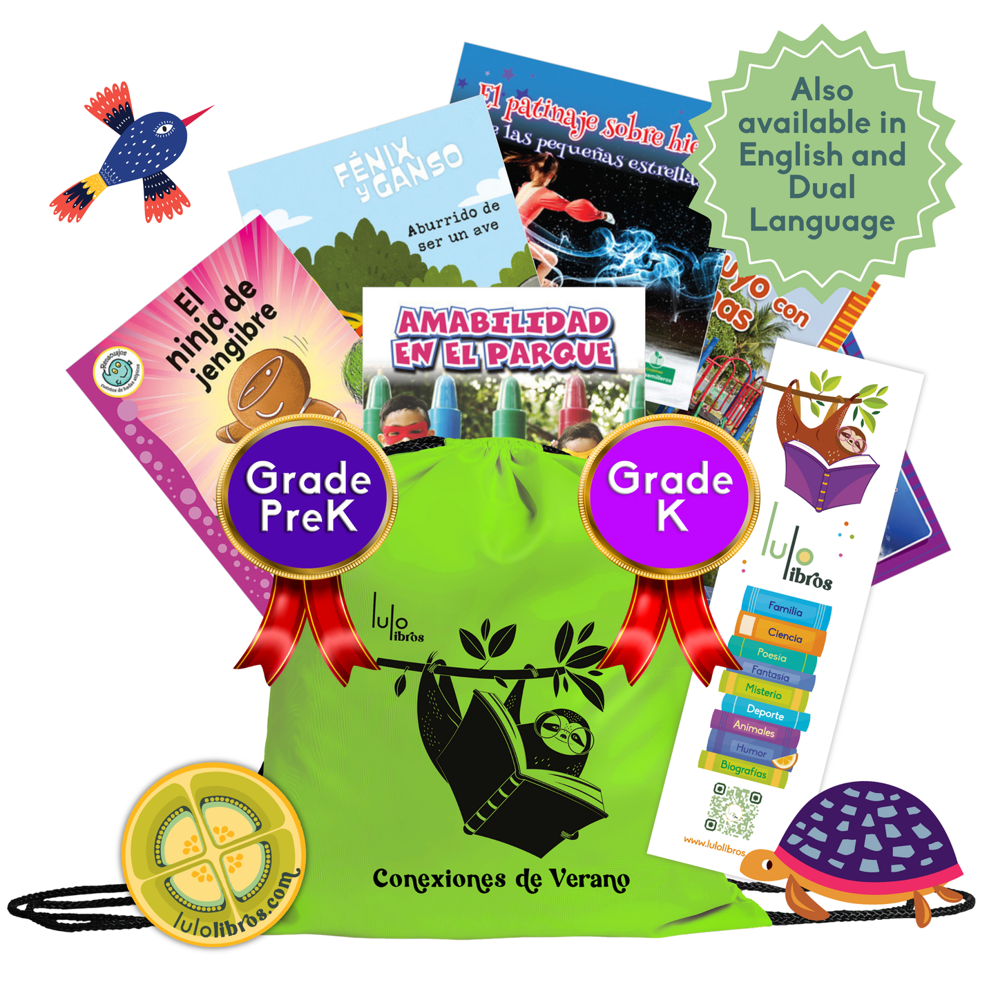 Pre K-K Spanish Summer Backpack