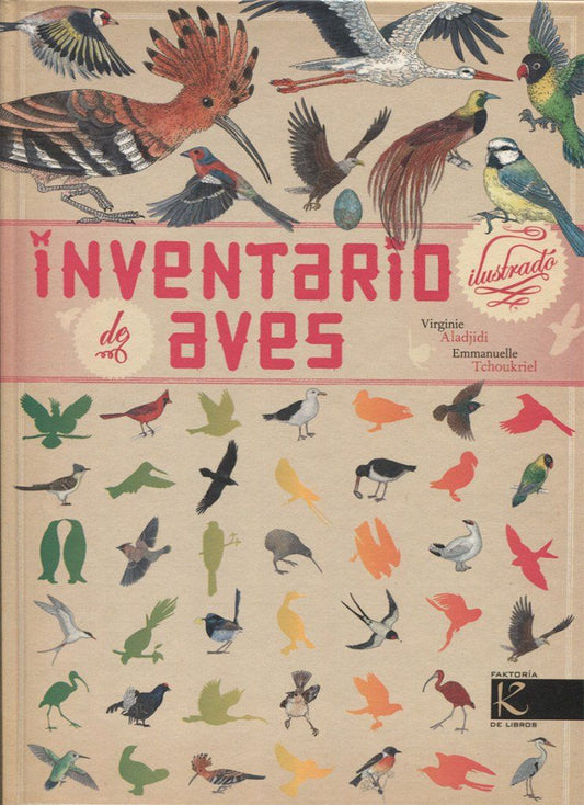 Inventario ilustrado de aves