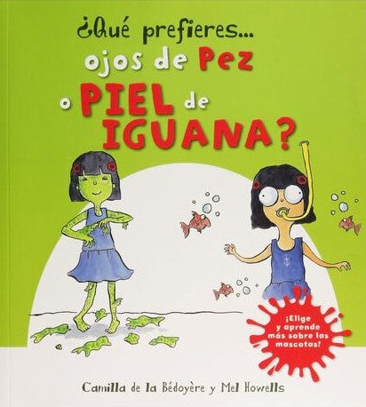 ¿Qué prefieres... Ojos de pez o piel de oguana?