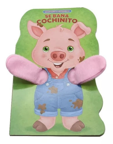 Se baña cochinito