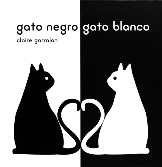 Gato negro gato blanco